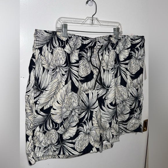 Tropical Printed Men’s Swim Trunks Size XL 7in inseam NWT - Picture 5 of 10